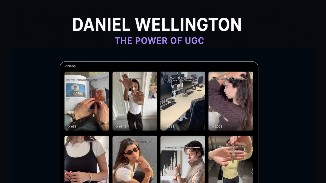 Daniel Wellington — The Power of UGC
