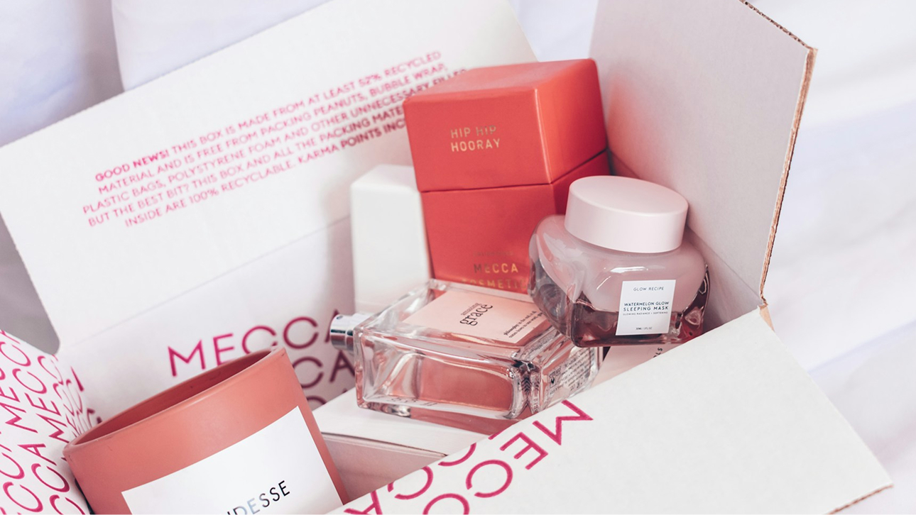 Product packaging with insert card for UGC request